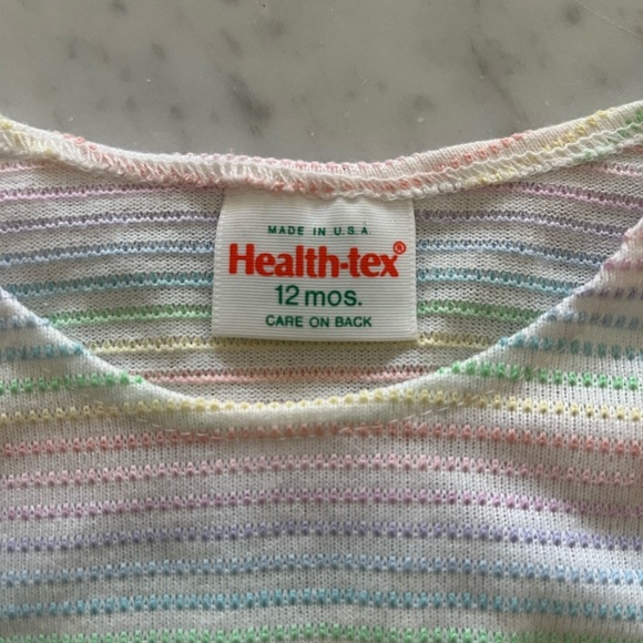 Vintage Healthtex Rainbow Romper 12 Months - Picture 3 of 7